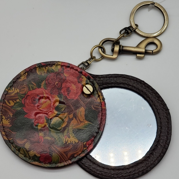 New 3 Piece Patricia Nash Gracchi Satchel Crossbody Erica Wallet & Liscia Mirror - Picture 11 of 14